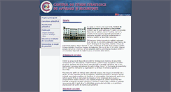 Desktop Screenshot of cssas.unap.ro